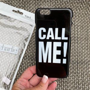 ~Charming Charlie CALL ME Iphone 6 case/cover~NEW!~
